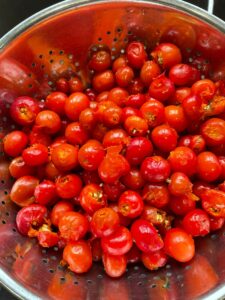 Rose-hips washed and ready